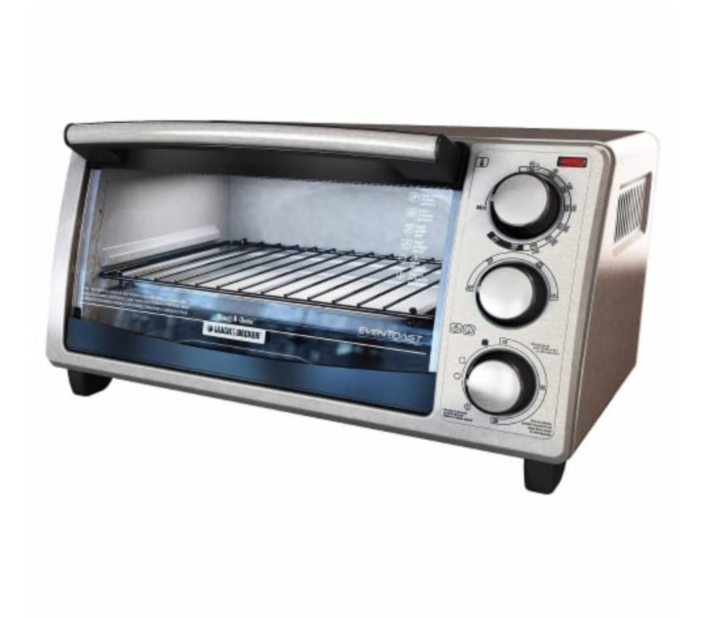 black and decker 4 slice countertop oven