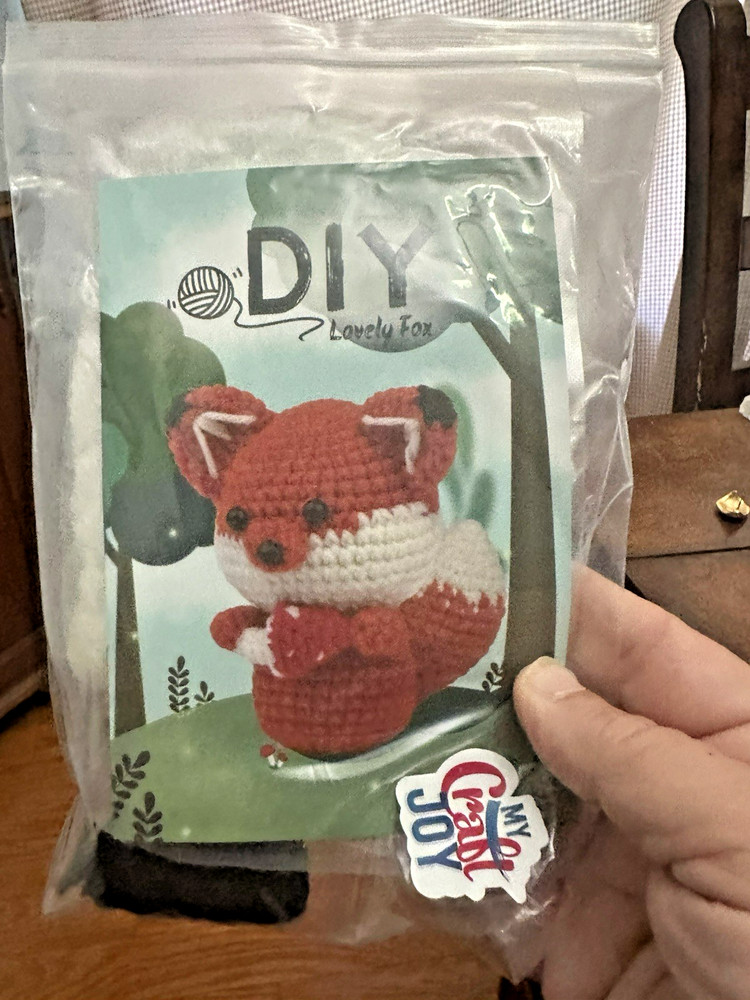 DIY Lovely Fox Crochet Kit