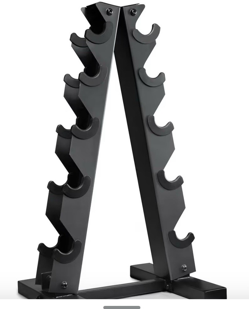 CAP Barbell A-Frame Dumbbell Weight Rack   Black
