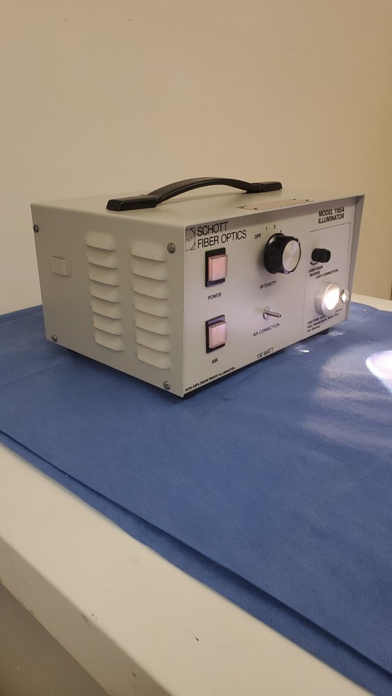 Schott Fiber Optics Model 1185A Illuminator