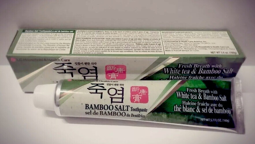 LG BAMBOO SALT TOOTHPASTE 160G 4PACKS