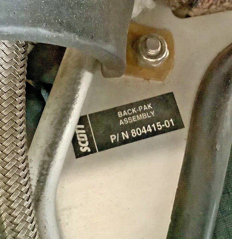 Scott 4.5 SCBA Harness with PresurPak, EZ Flo Regulator & Air Supply Firefighter