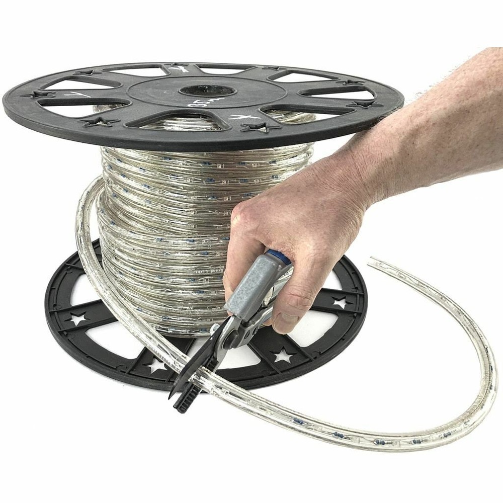 Warm White LED Rope Light - 120 Volt - Custom Cut