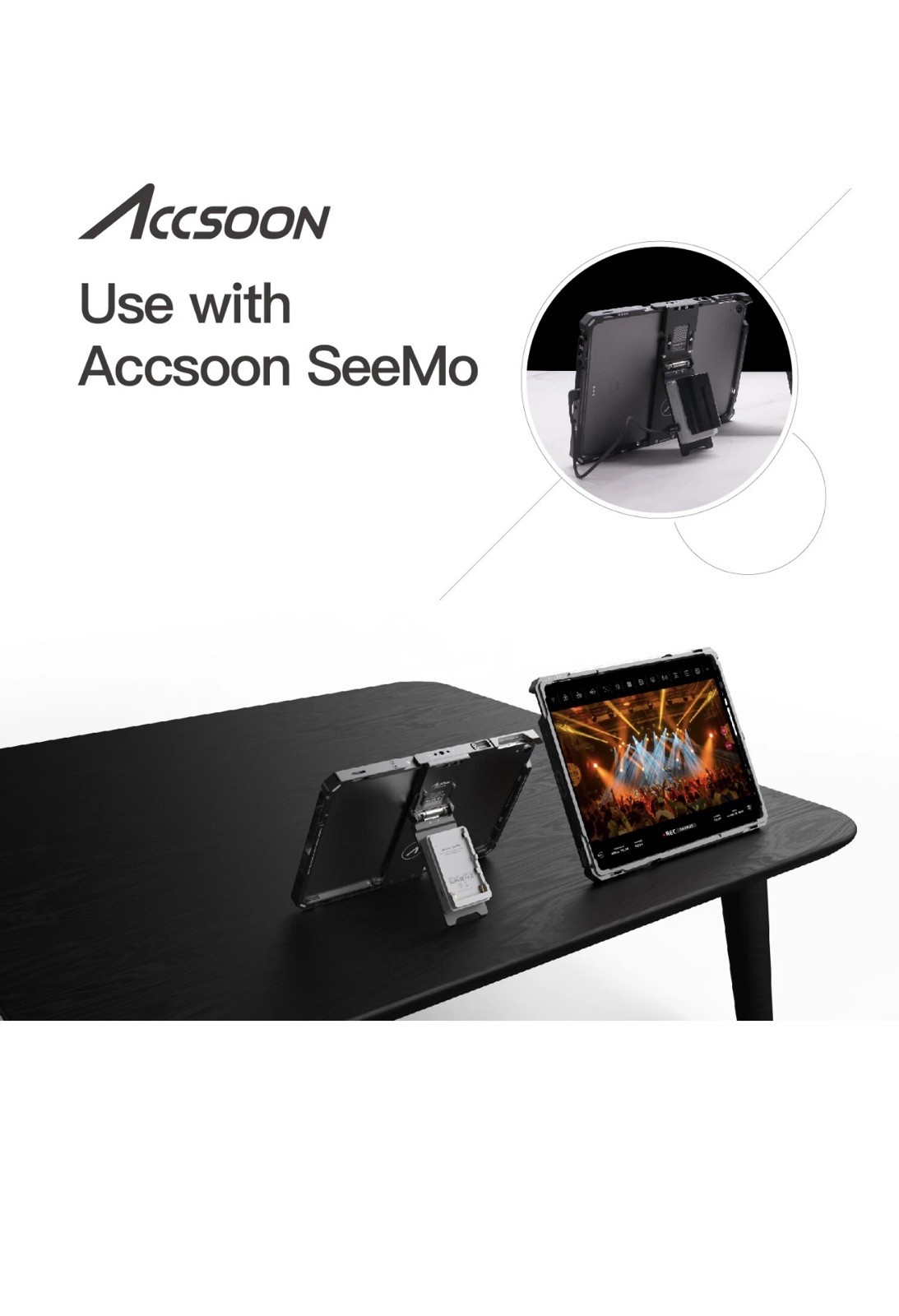 ACCSOON CEPC-04 PowerCage Pro II Power Cage for iPad Pro 12.9 inch (Gen 3,4,5,6)