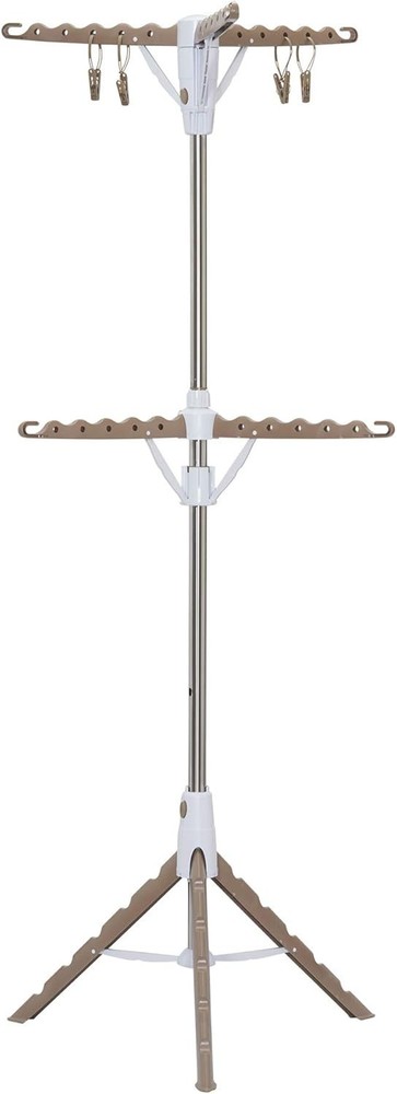 Adjustable Tripod Clothes Dryer Rack, Space-Saving Garment Hanging Solution