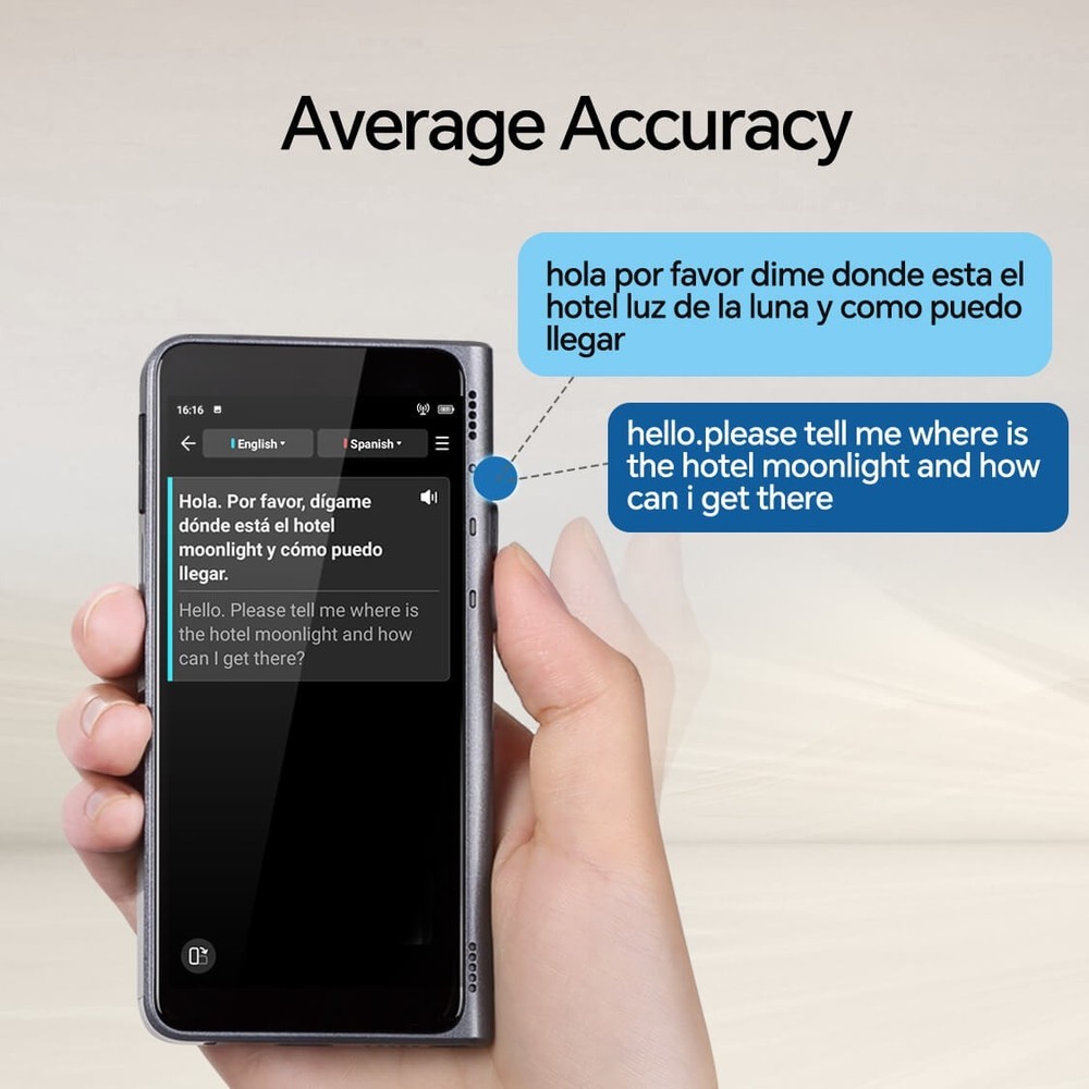 TimeKettle T1 AI Handheld Translator Device