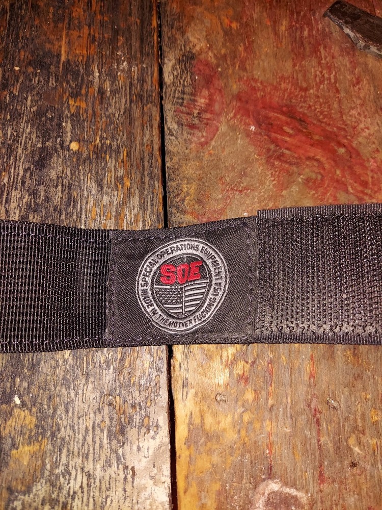 Special Operations Equipment SOE A2 Flashlight Pouch Black Belt