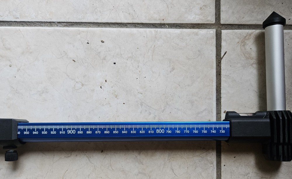 SHORT MONOCROSS TELESCOPING ONE MAN TRAM-LENGTH-WIDTH-CROSS-COMPARE HEIGHT