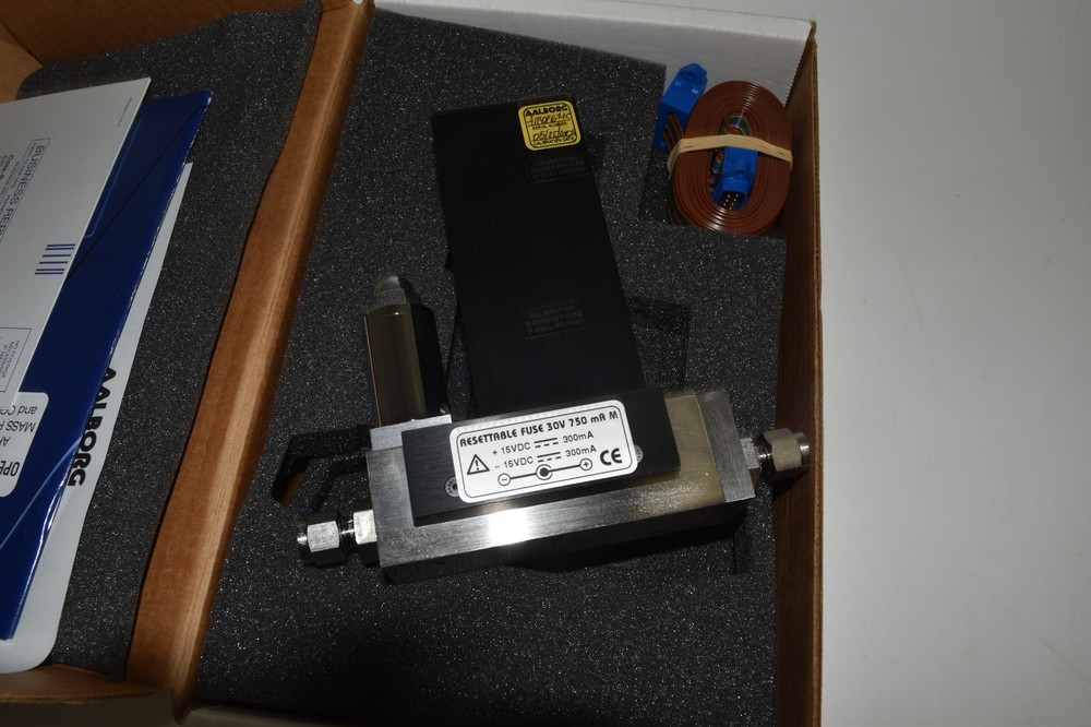 AALBORG MASS FLOW CONTROLLER GAS AR MODEL AFC3600D RANGE 0-15 -NEW (LWP22)