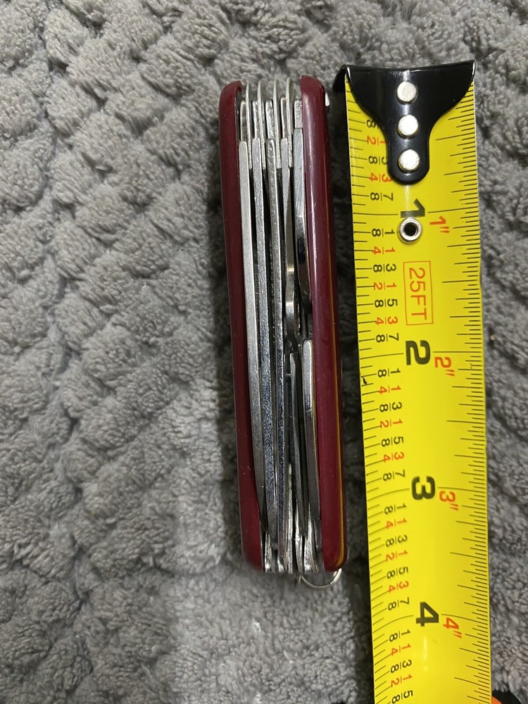 multifunction red cross Survival camping folding knive