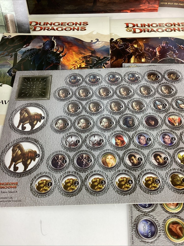Dungeons & Dragons Essentials Dungeon Master's Kit 2010 Complete Unpunched