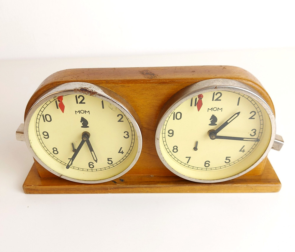 Vintage Hungarian MOM Chess Clock - Needs Maintenance!