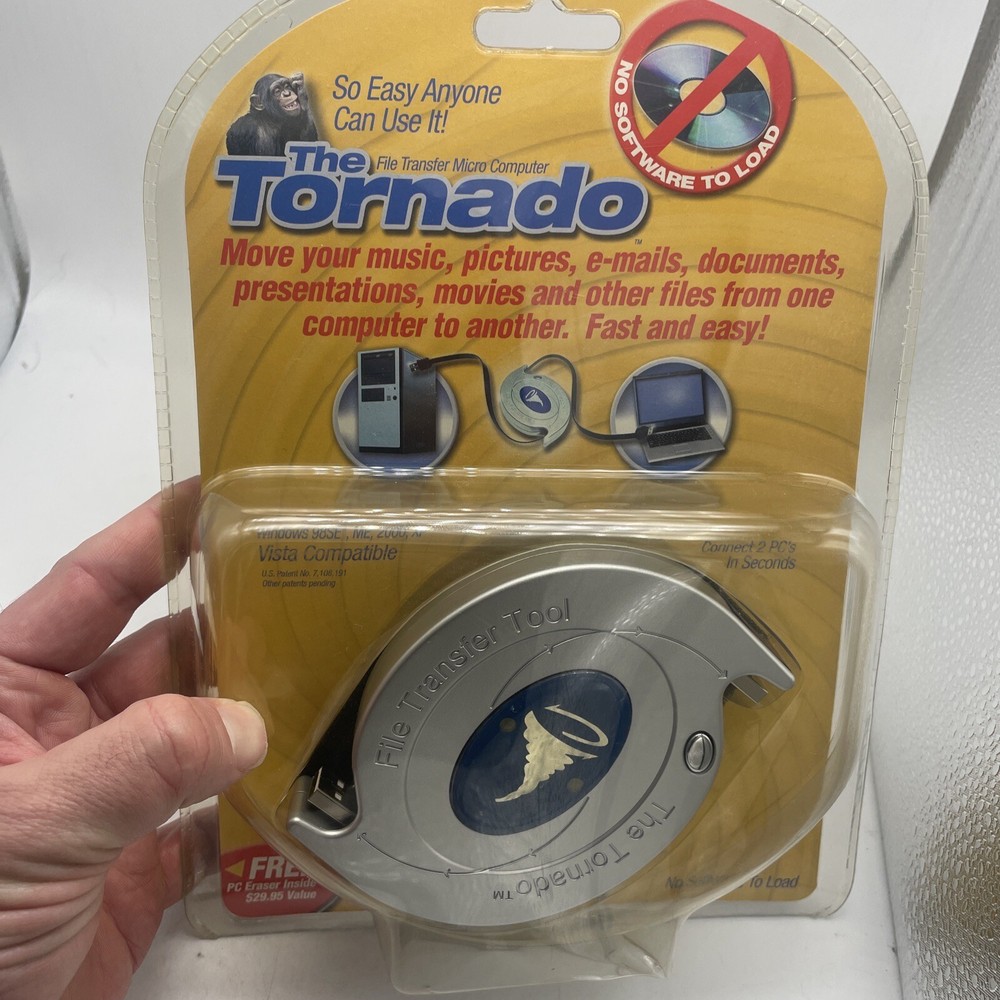 The Tornado PC to PC Data Transfer Device Voted Best Gadget 2007