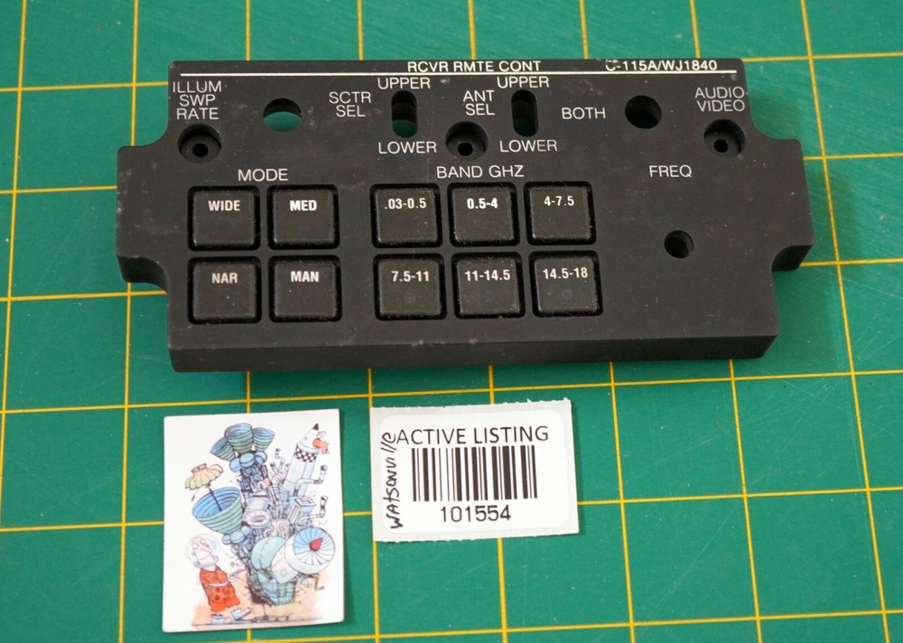 KORRY  Front Panel Control   **Hard To Find**