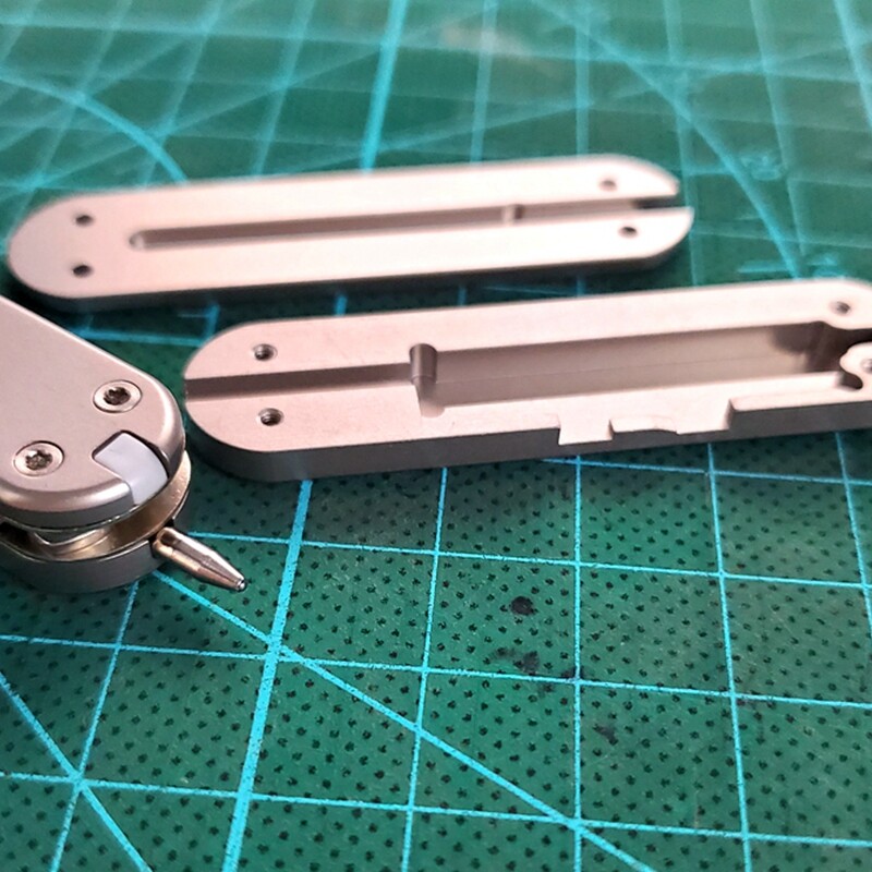 EDC Titanium Alloy Handle Scale Outdoor Camping Pocket Tools