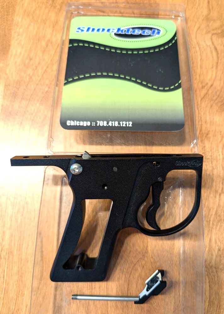 Shocktech Autococker Hinge Frame with Beavertail, NIB, never installed or used