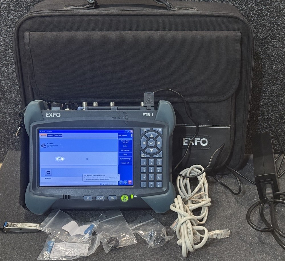 EXFO FTB‑1 Module + FTB‑880 NetBlazer Fiber Test Kit OTDR NetBlazer