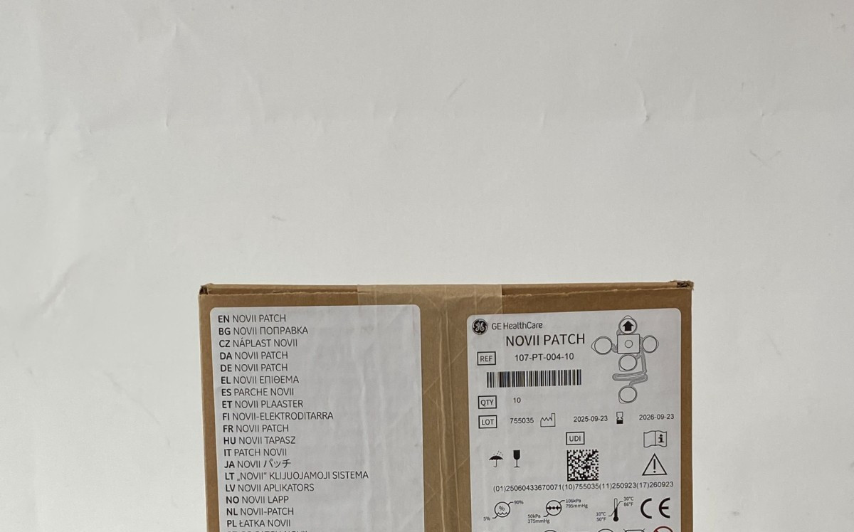 Box of 10 GE NOVII Patch 107-PT-004-10   Exp.2026-09  (*DD4*)