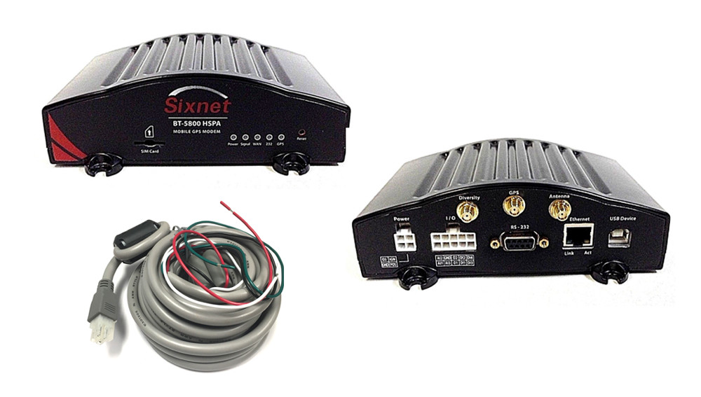 Sixnet BT-5800v2 HSPA Mobile GPS Modem