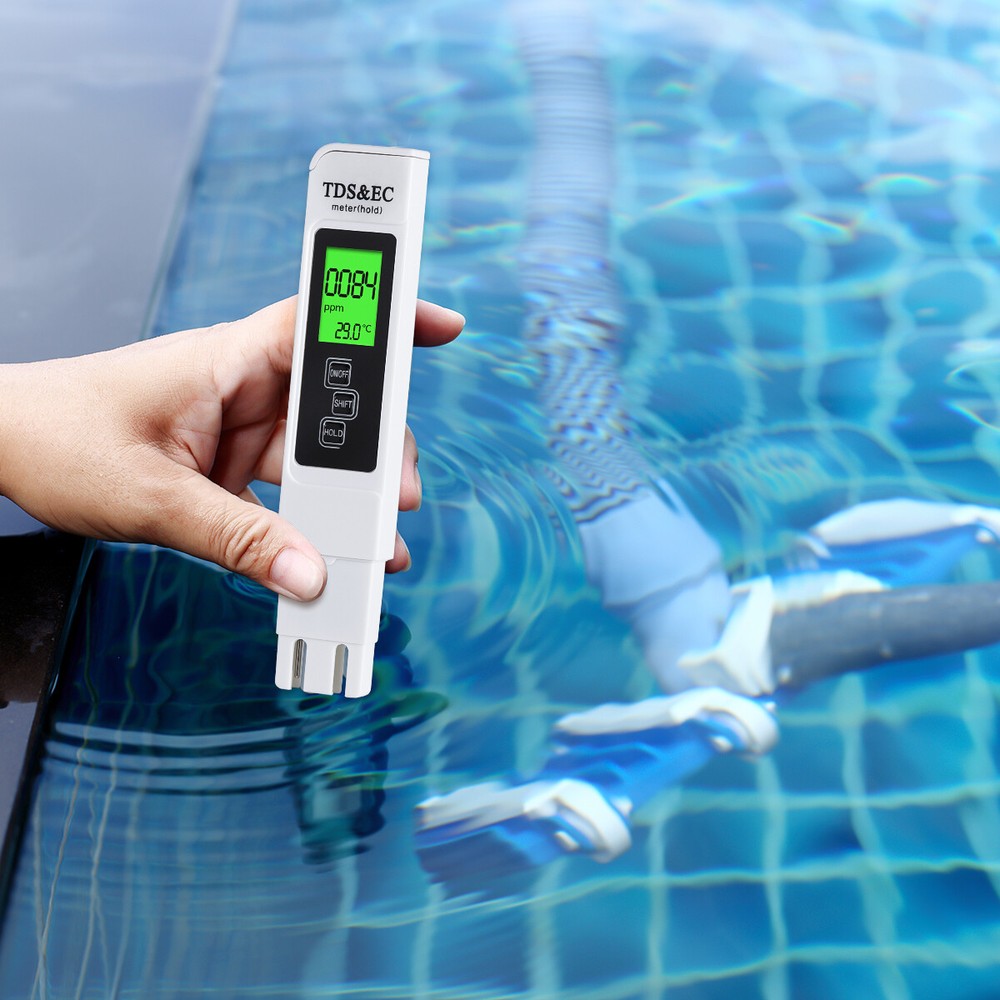 Digital Water Quality Tester TDS EC Meter Range 0-9990 Multifunctional PPM Teste