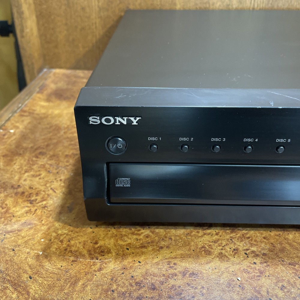 Sony CDP-CE500 5 Disc Changer USB Recorder CD Player No Remote