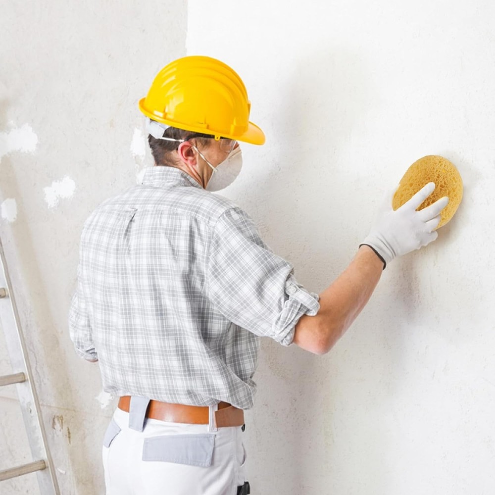 2 Pcs Knockdown Texture Sponge Drywall Repair Texture Spray Texture Patch Sponge