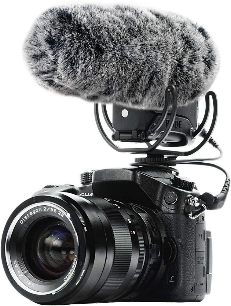Rode Deadcat Mic Windshield Fur Filter for Rode VideoMic Go Camera Microphone US