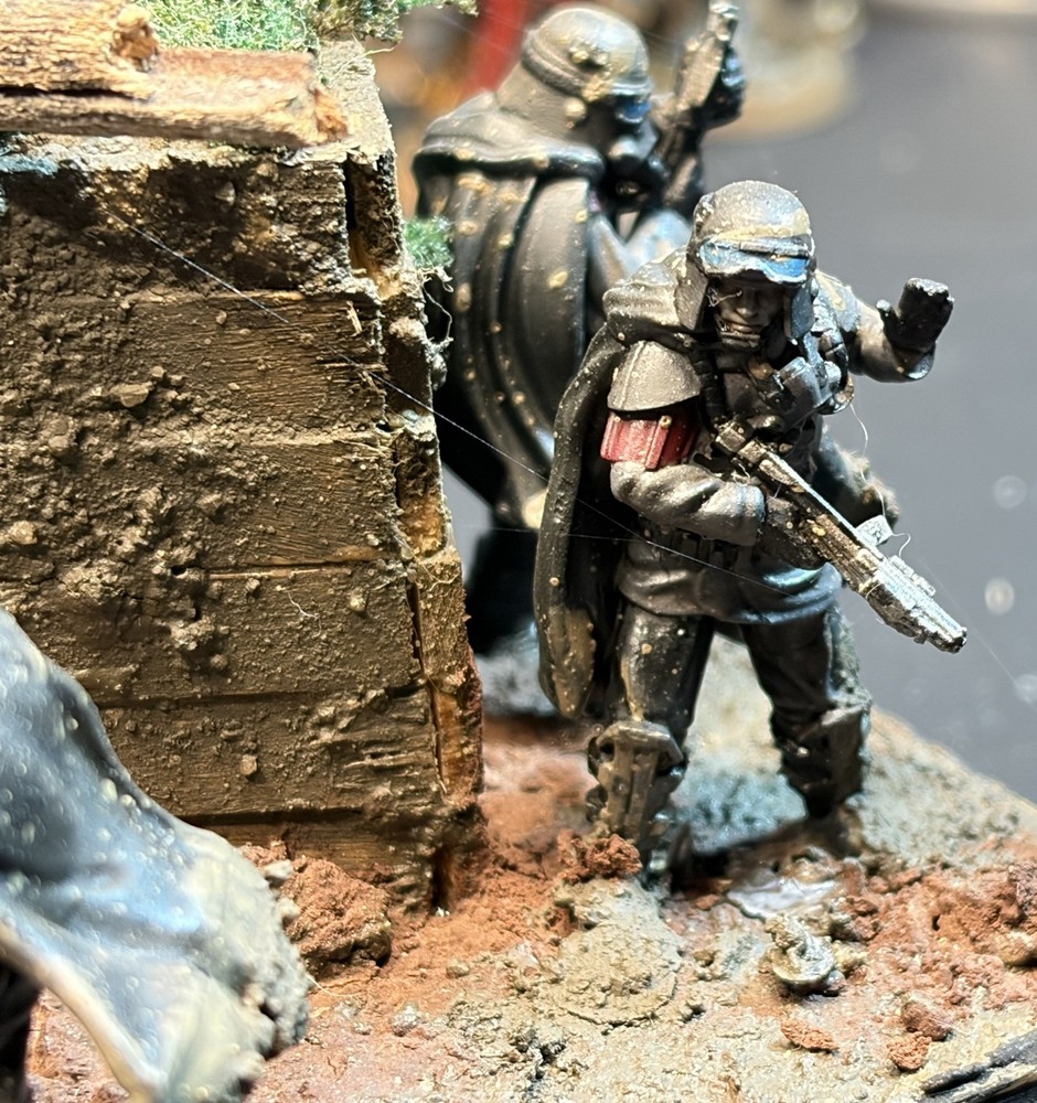 Star Wars Mud Troopers diorama