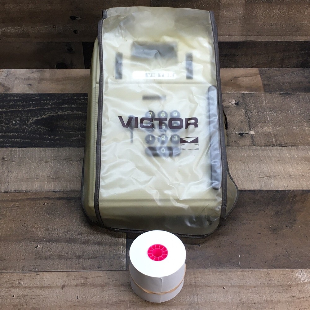 Vintage Victor Comptometer Adding Machine Calculator Model 7 82 54 *Needs Ink*