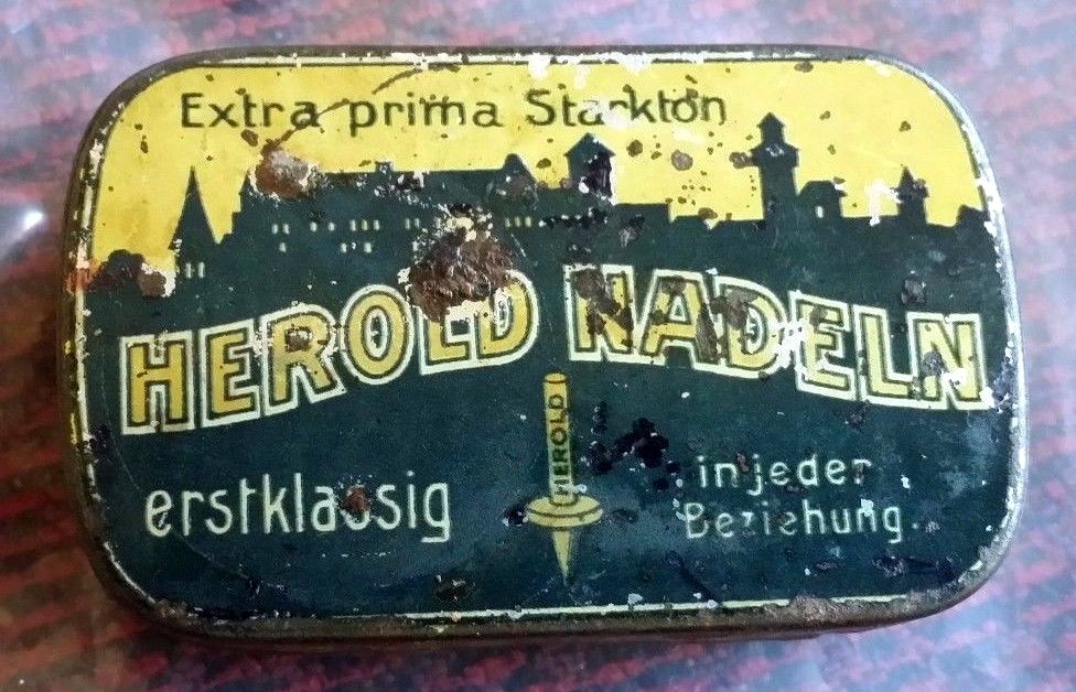 PG097 Gramophone HEROLD EXTRA PRIMA Gramophone Tip Box EMPTY
