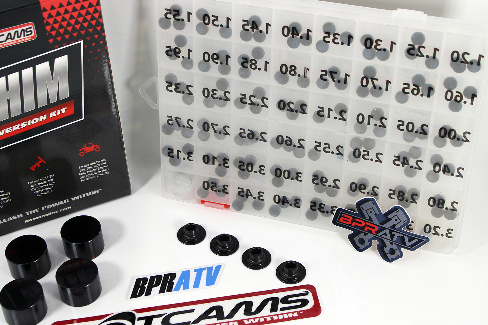 14-21 Polaris Ranger 570 Hot Cams Valve Shim Conversion Kit Hotcams Shim Kit DLC
