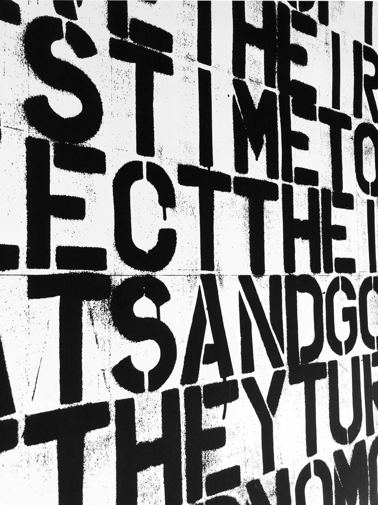 Felix Gonzalez-Torres with Christopher Wool "Untitled", 1993 printing on paper