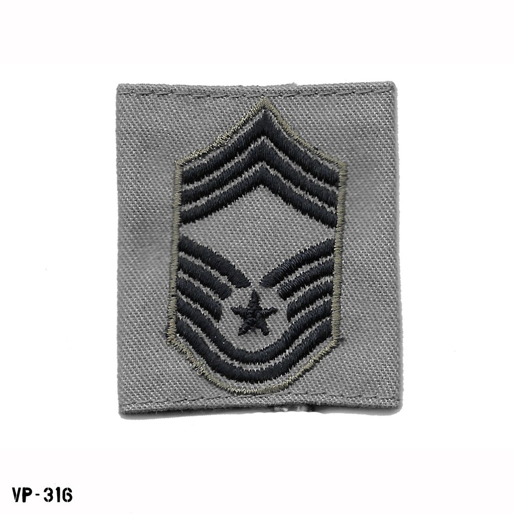 Air Force Gortex Rank ~ E9 Chief Master Sergeant ~ ABU Jacket Tab ~ NEW