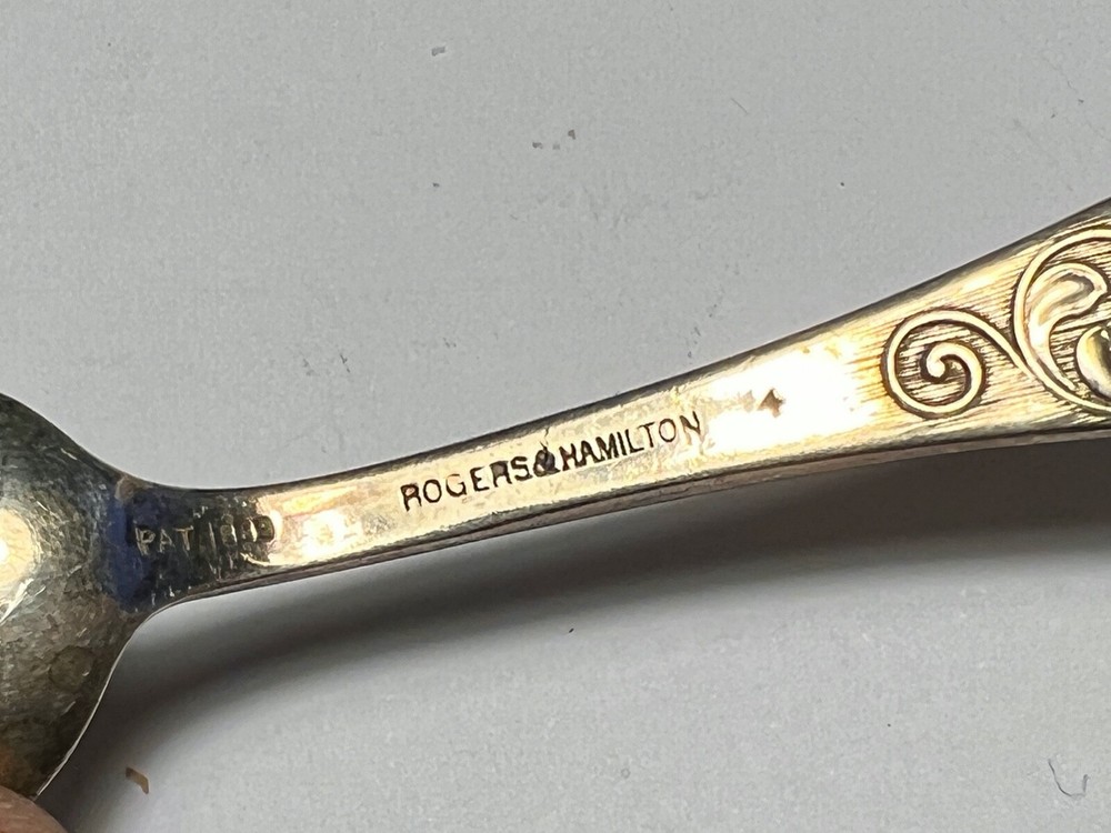 Rogers & Hamilton Souvenir Spoon Peroria