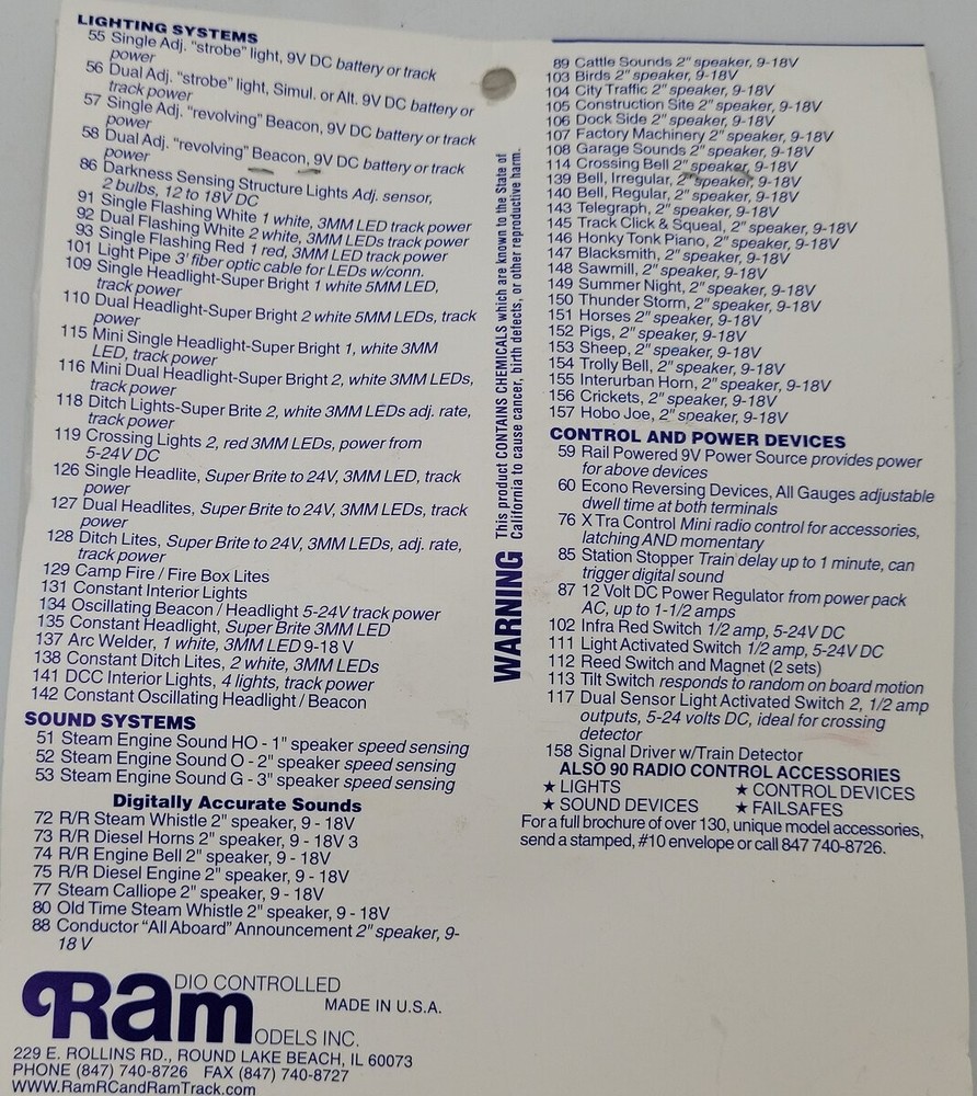 Ram Track 200 Lighthouse Circuit