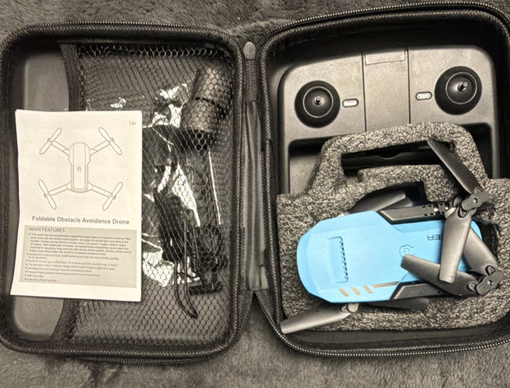 Eachine Foldable Obstacle Avoidance Quadcopter Drone with Controller, Toy Grade