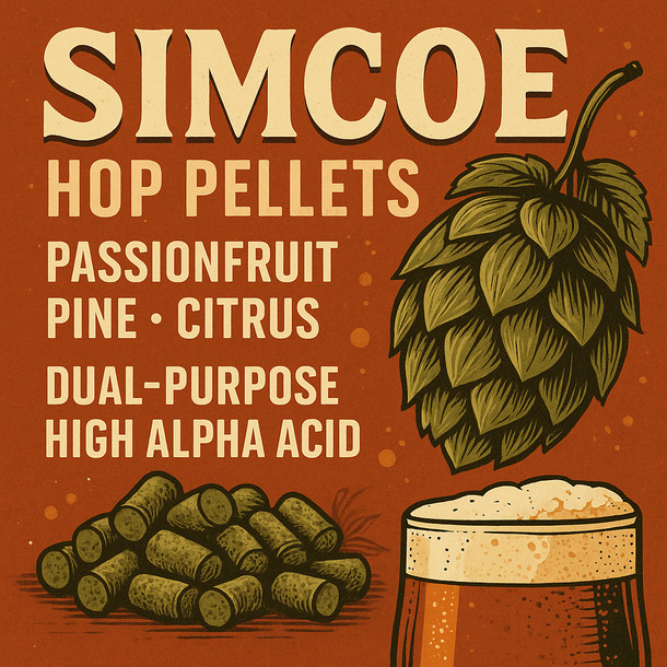YCH Hops Simcoe Hop Pellets 1 oz