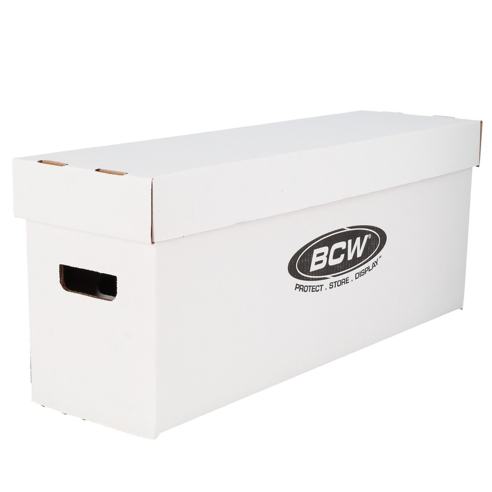 Bundle / 10 BCW Long Cardboard Comic Book Storage Boxes Box Holds 250-300 Comics