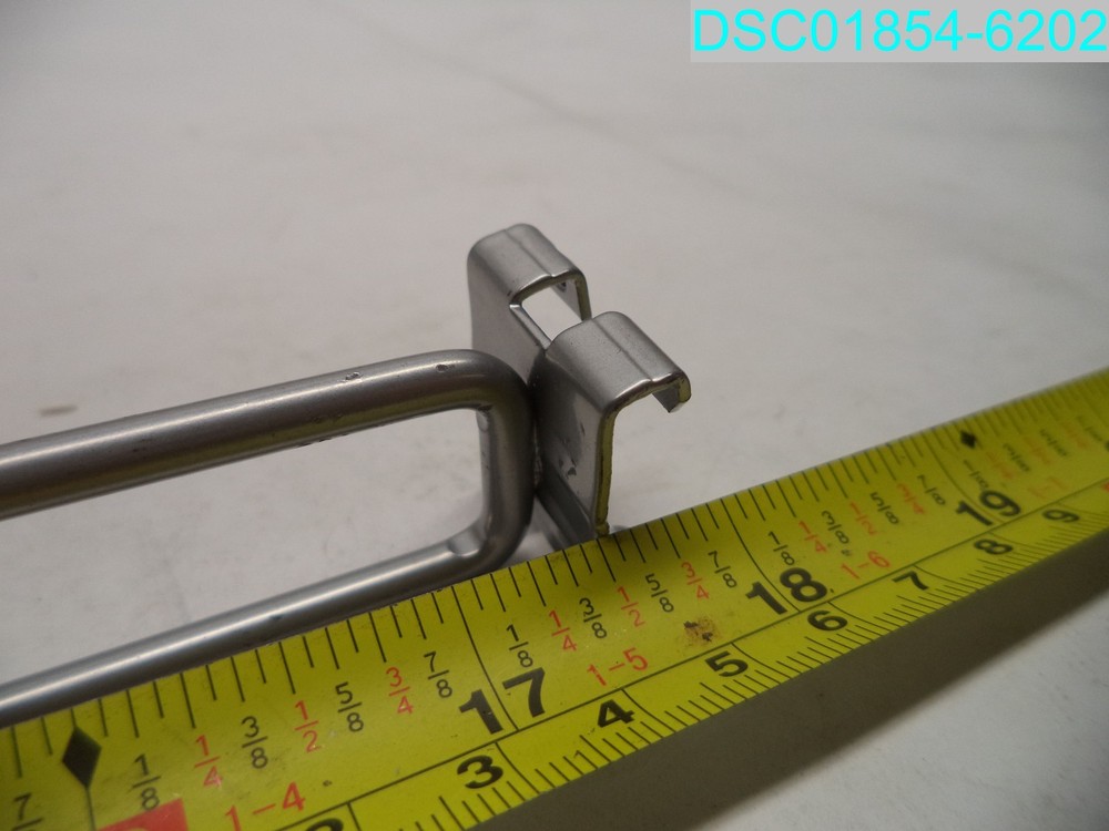 QTY=95: 5" Peg Hooks For 1" Slat Board