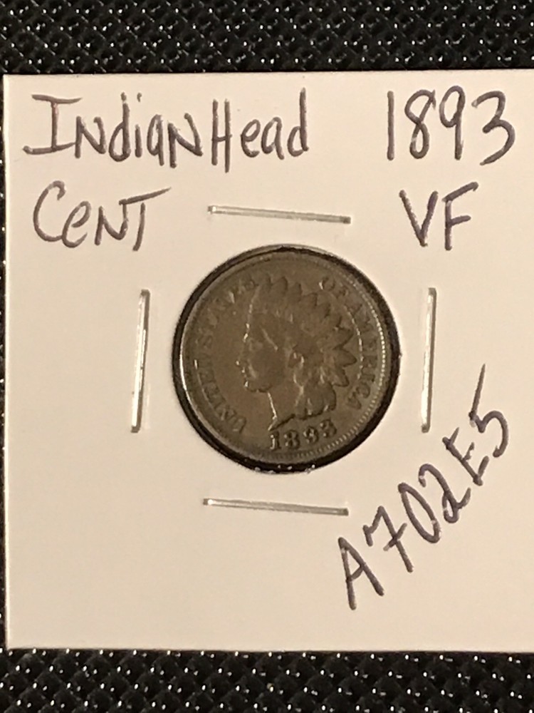 1893 Indian Head Cent VF