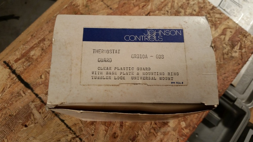 johnson controls thermostat guard GRD10A-608