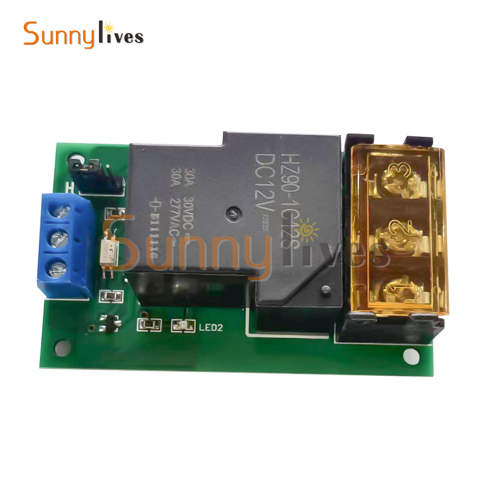 30A Relay Module Optocoupler Isolation High And Low Level Trigger Single Power