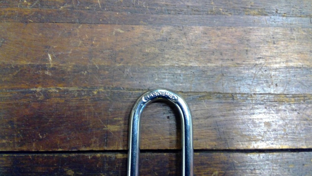Brink's 2 1/4" Shackle Size Heavy Duty Solid Brass Padlock