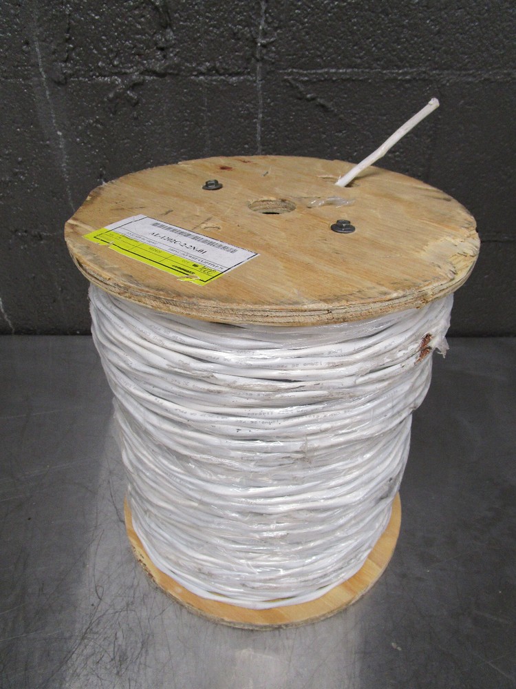 AL-1202C-2-2N-01 White Communications Cable Plenum 900 Feet