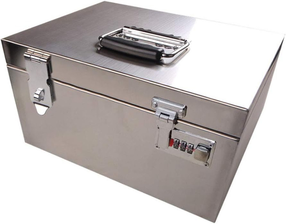 2Pcs Tool Box Hasp, Luggage Suitcase Hasps with Combination Lock, Replacement 3