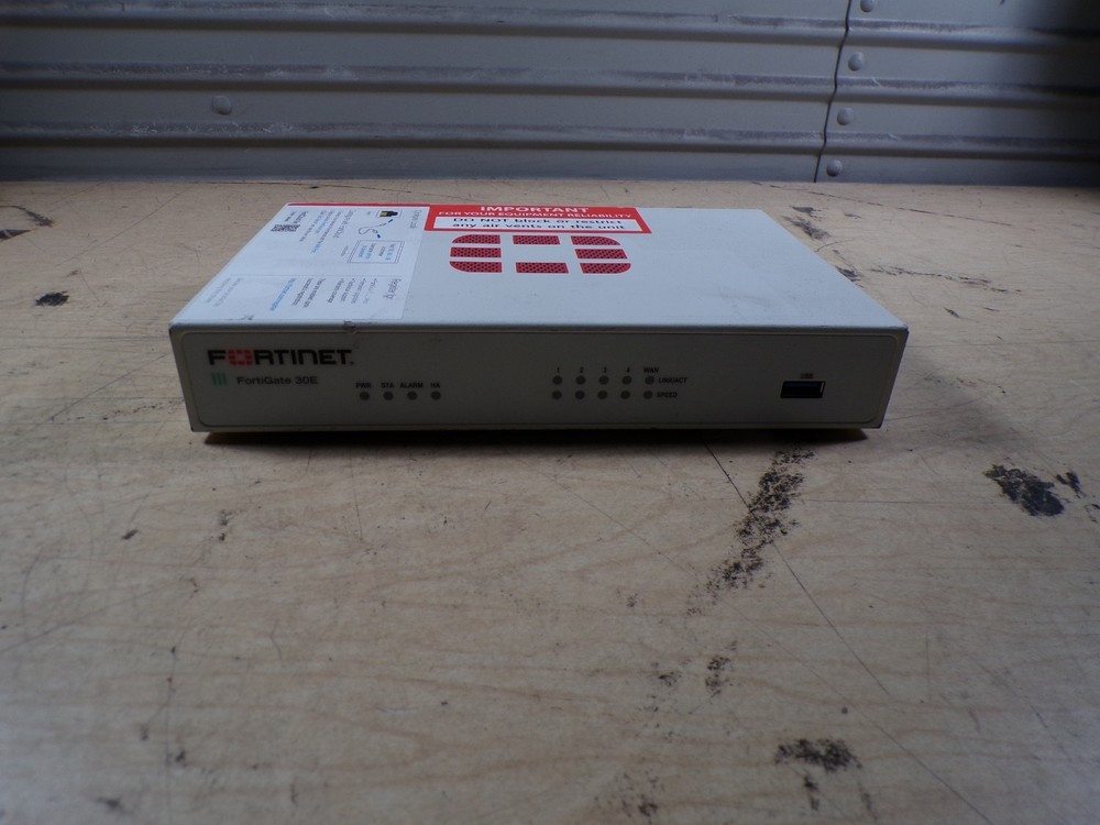 FORTINET FORTIGATE 30E FIREWALL FG-30E