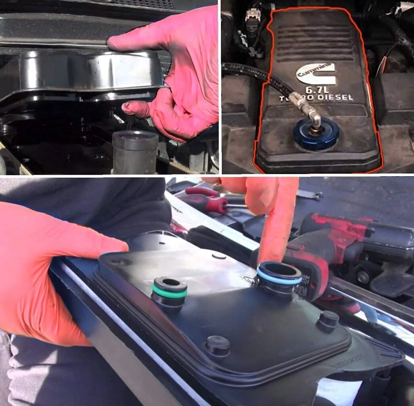 GENUINE Fleetguard Crankcase CCV Filter Cummins 07-20 Dodge Ram 6.7L 2500-5500