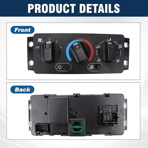 25110700 Climate Control Module AC Heater Control Panel Switch Compatible with
