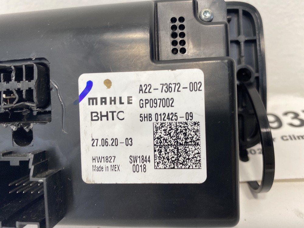 2021 Freightliner Cascadia Climate Control A2273672002 (718-10937)