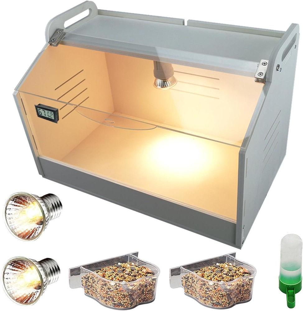 Intelligent Brooder Box 10-15 Newborns Chicks Quail Birds Small Animals Manual